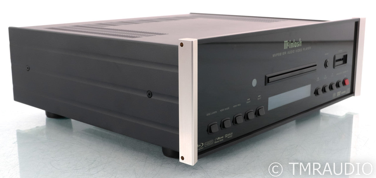 McIntosh MVP881 Universal Disc Player; Remote; CD / SACD / DVD / Blu-ray; 7.1