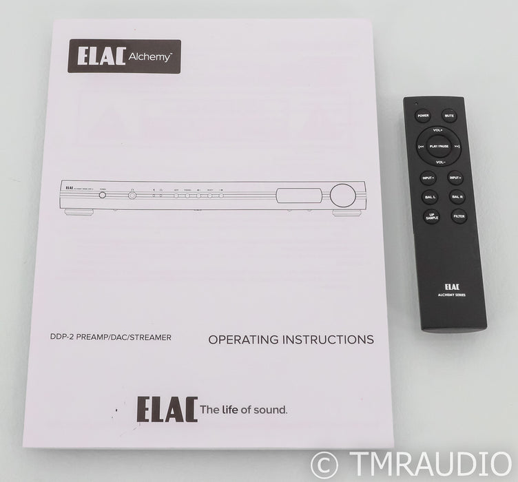 ELAC Alchemy DDP-2 Streaming DAC / Preamplifier; D/A Converter; Remote