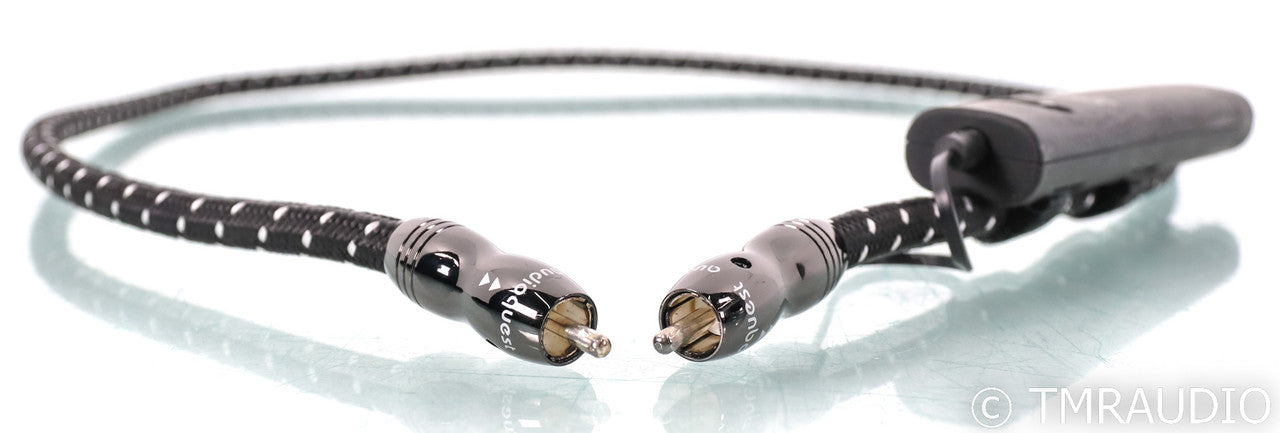 AudioQuest HawkeyeRCA Digital Coaxial Cable; Single 1m Interconnect; 72v DBS
