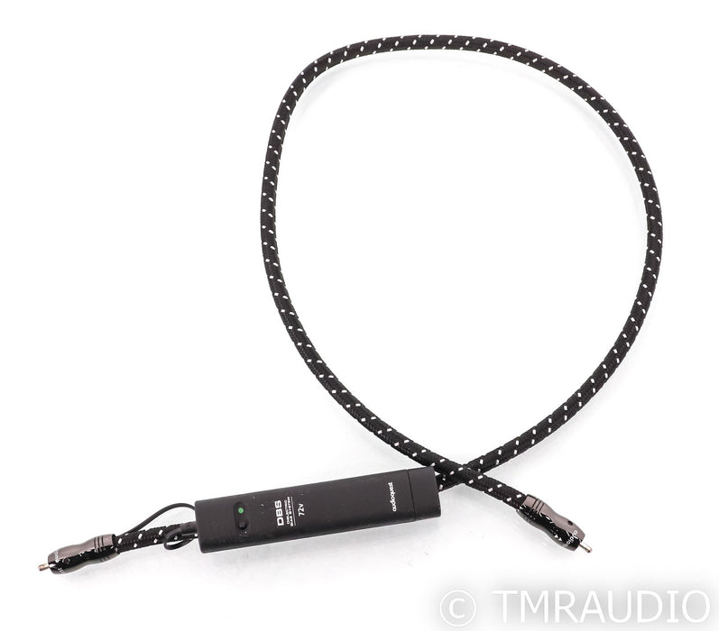 AudioQuest HawkeyeRCA Digital Coaxial Cable; Single 1m Interconnect; 72v DBS