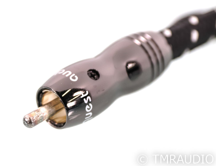 AudioQuest HawkeyeRCA Digital Coaxial Cable; Single 1m Interconnect; 72v DBS