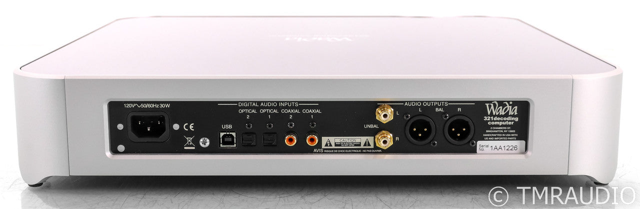 Wadia 321decoding Computer DAC; D/A Converter; Remote
