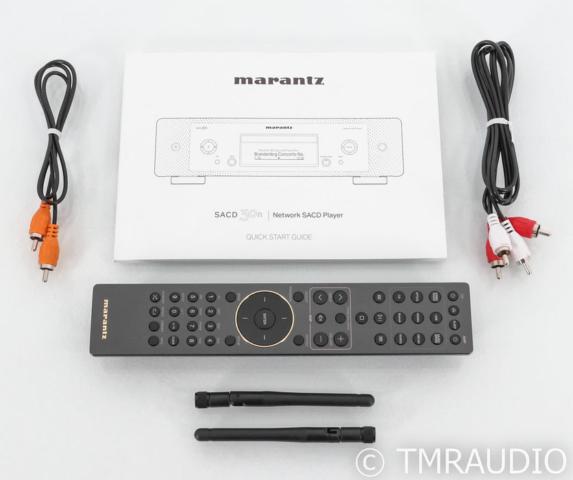 Marantz SACD 30n Wireless Streamer / SACD / CD Player; Remote; 30-N; Black