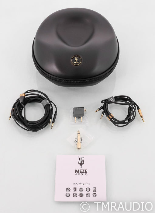 Meze 99 Classic Over-Ear Headphones; Walnut Gold