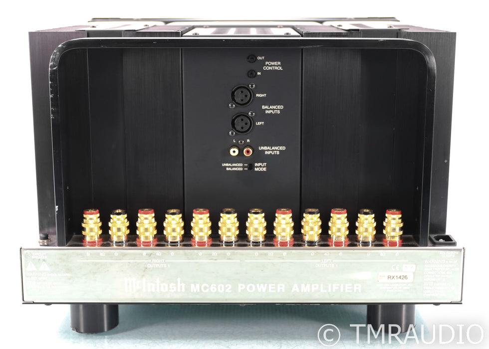 McIntosh MC602 Stereo Power Amplifier; MC-602