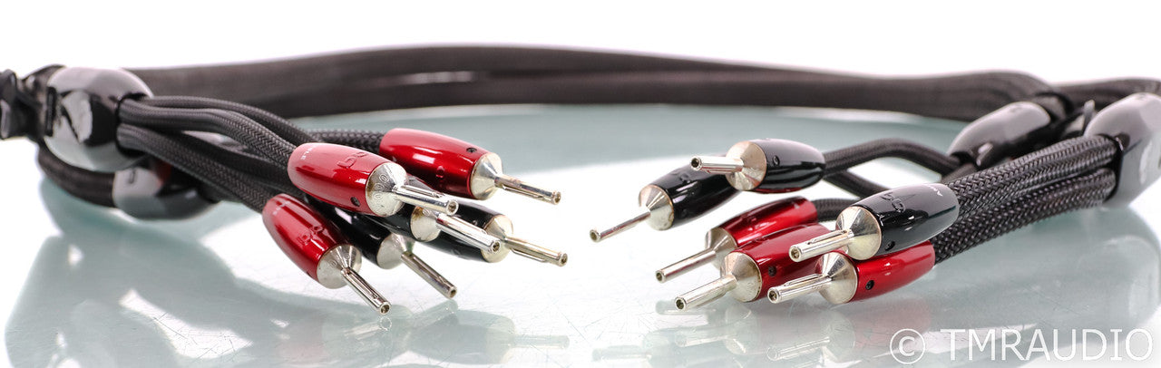 AudioQuest Oak Speaker Cables; 6ft Pair; 72v DBS