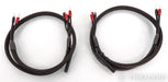 AudioQuest Oak Speaker Cables; 6ft Pair; 72v DBS