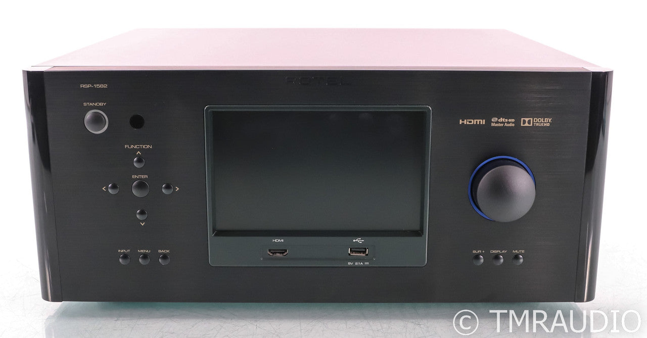 Rotel RSP-1582 7.2 Channel Home Theater Processor; Black; Remote