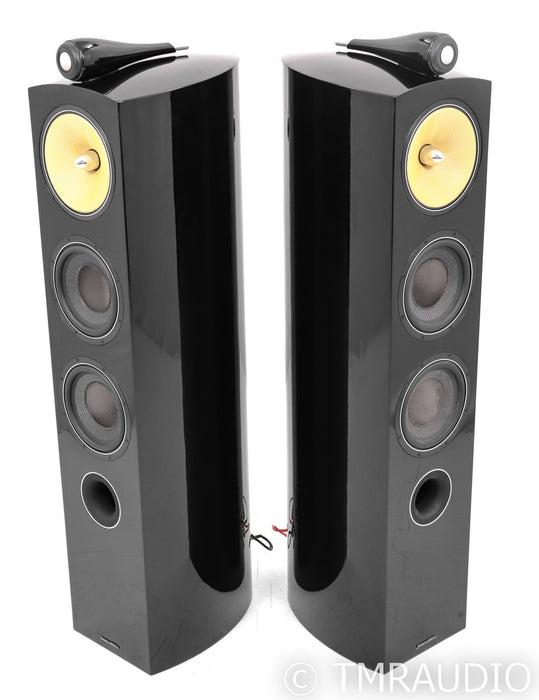 B&W 804 D2 Floorstanding Speakers; Piano Black Pair; Diamond; 804D2