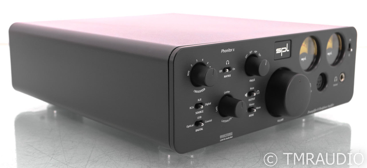 SPL Phonitor x Headphone Amplifier / Preamplifier; Black; DAC (Open Box)