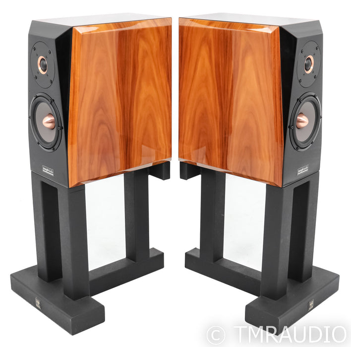 Joseph Audio Pulsar 2 Graphene Bookshelf Speakers; Pair w/ Sound Anchor Stands