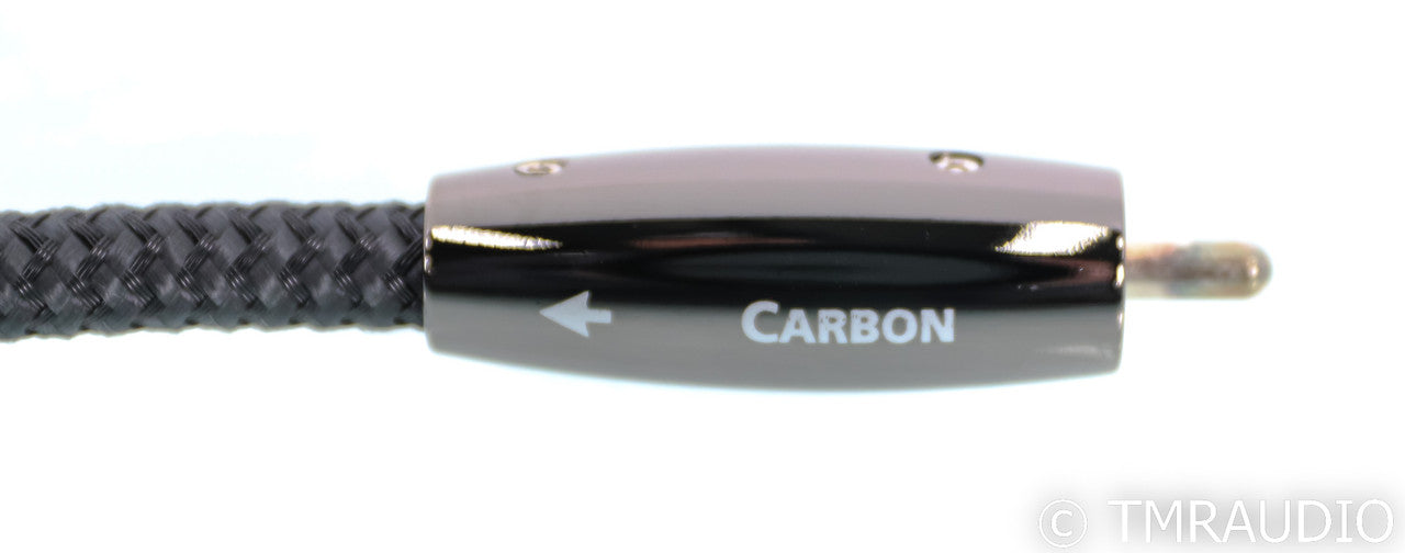 AudioQuest Carbon Coaxial Cable; 1m Digital Interconnect; RCA
