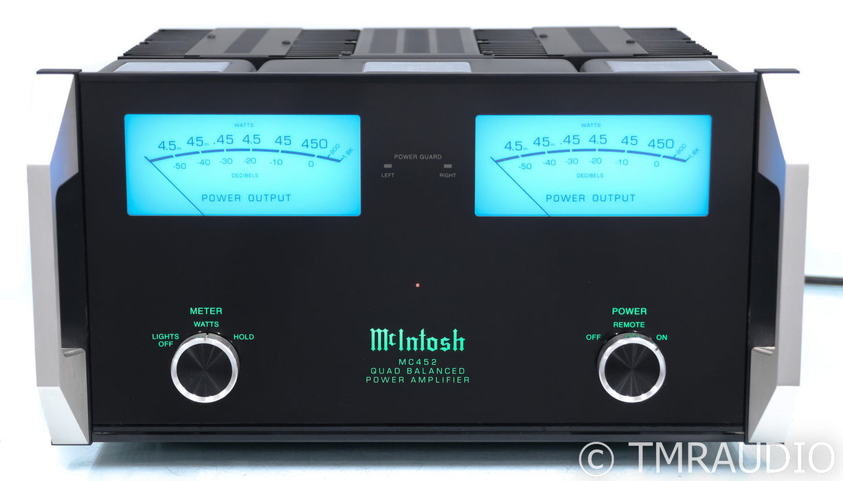 McIntosh MC452 Stereo Power Amplifier; MC 452