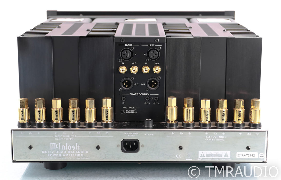 McIntosh MC452 Stereo Power Amplifier; MC 452
