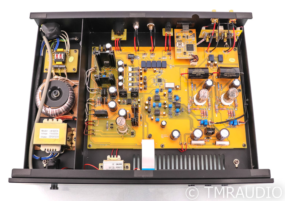 Line Magnetic LM-502CA Tube DAC; D/A Converter; Black