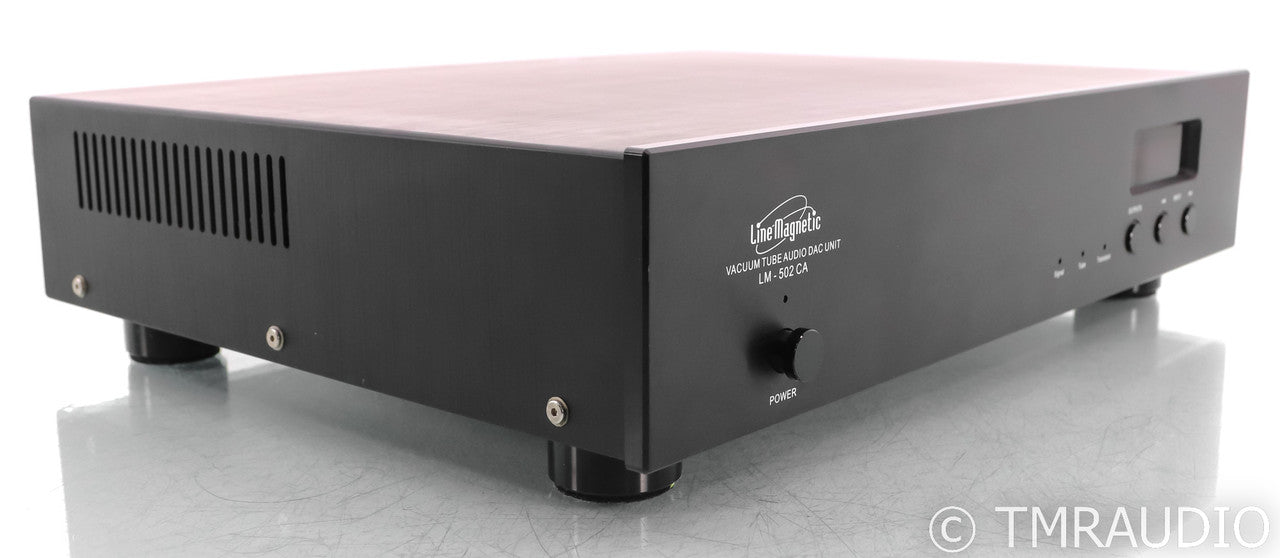Line Magnetic LM-502CA Tube DAC; D/A Converter; Black