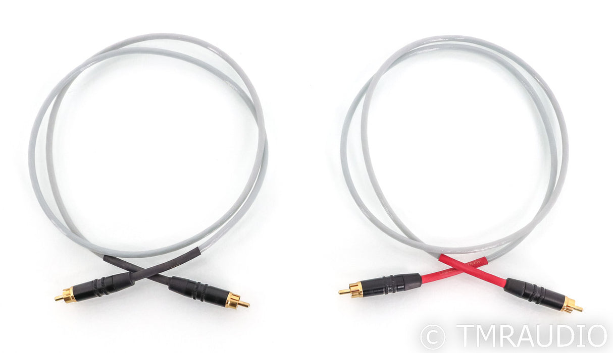 Nordost Leif White Lightning RCA Cables; 1m Pair Interconnects