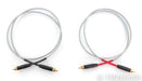 Nordost Leif White Lightning RCA Cables; 1m Pair Interconnects