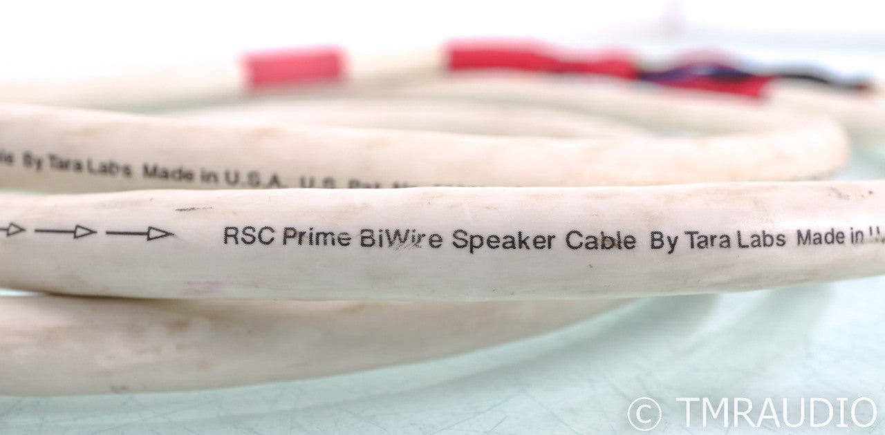 Tara Labs RSC Prime BiWire Speaker Cables; 3m Pair