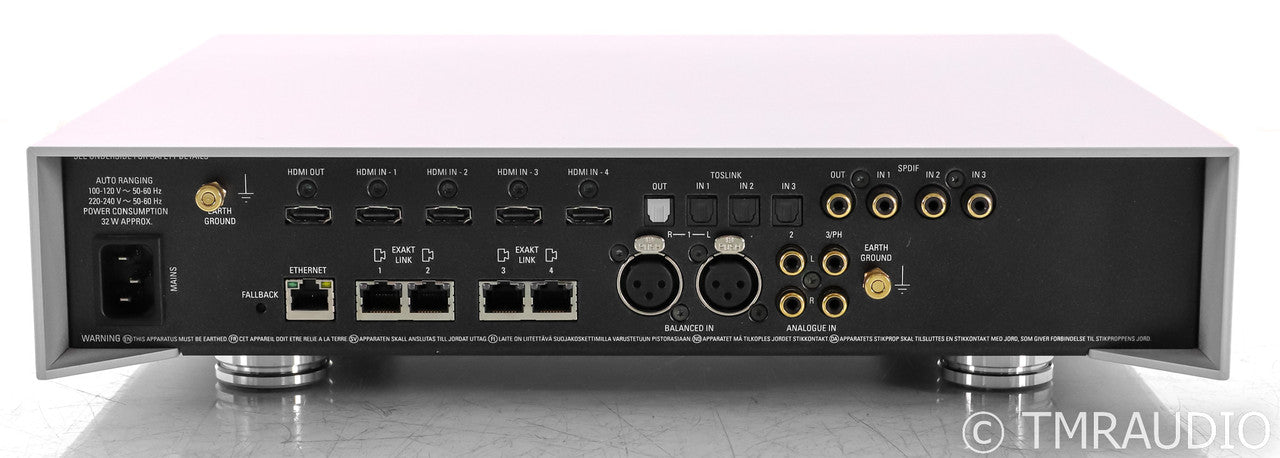 Linn Akurate Exact DSM Network Streamer; Remote; Silver (2014 Variant)