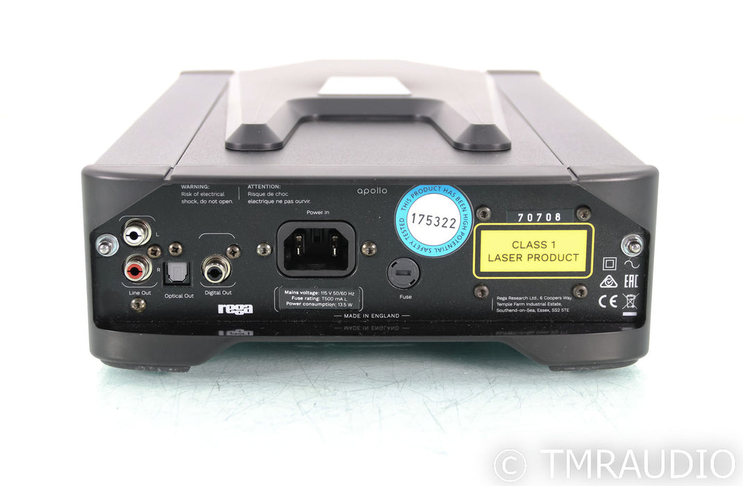 Rega Apollo CD Player; Black (Open Box)