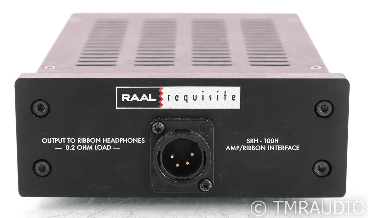 RAAL Requisite SR1a Ribbon Headphones; SRH-100H Amplifier Interface