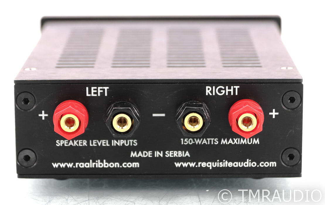 RAAL Requisite SR1a Ribbon Headphones; SRH-100H Amplifier Interface