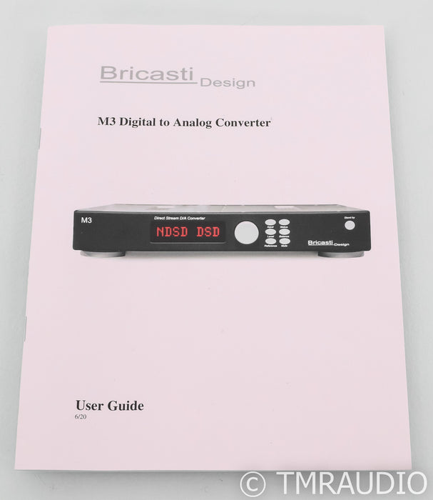 Bricasti Design M3 Classic DAC; D/A Converter; M3H; Roon Ready