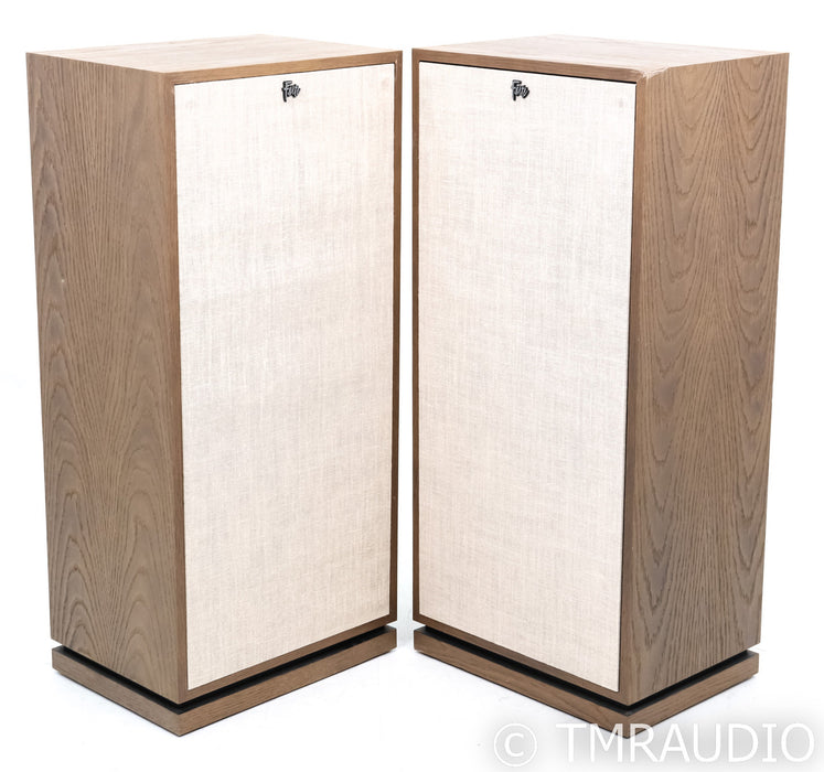 Klipsch Forte III Floorstanding Speakers; Distressed Oak Pair