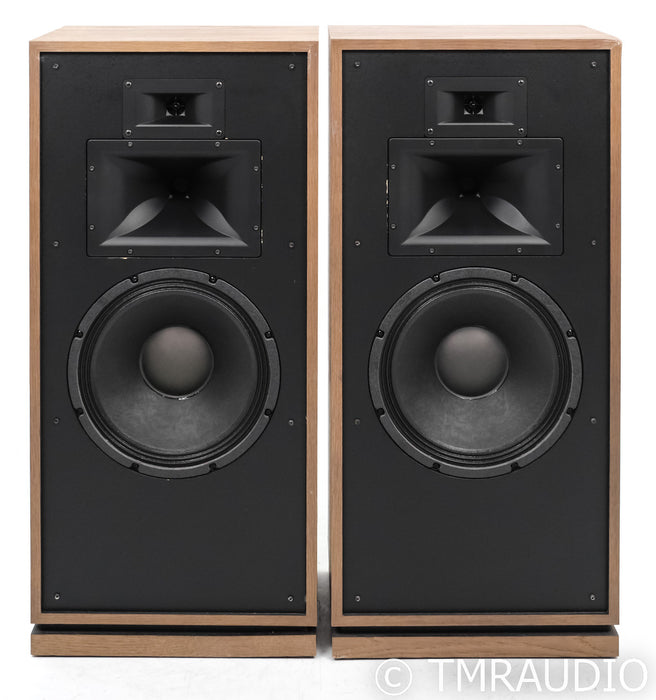Klipsch Forte III Floorstanding Speakers; Distressed Oak Pair