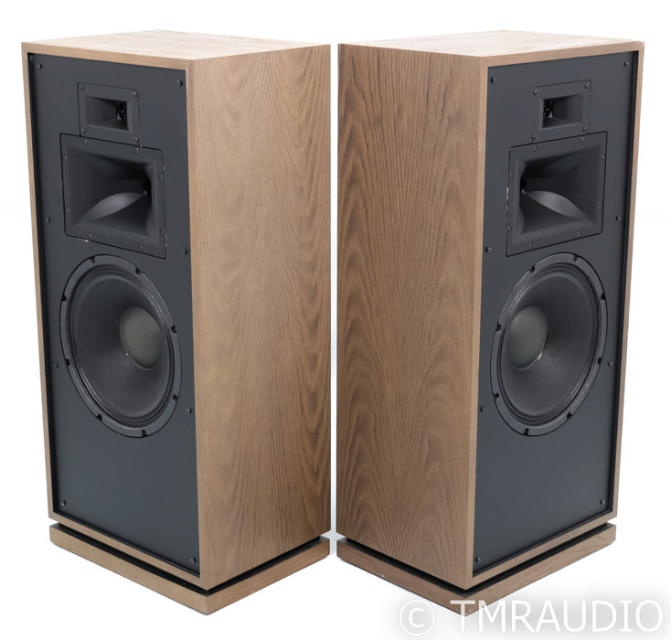 Klipsch Forte III Floorstanding Speakers; Distressed Oak Pair