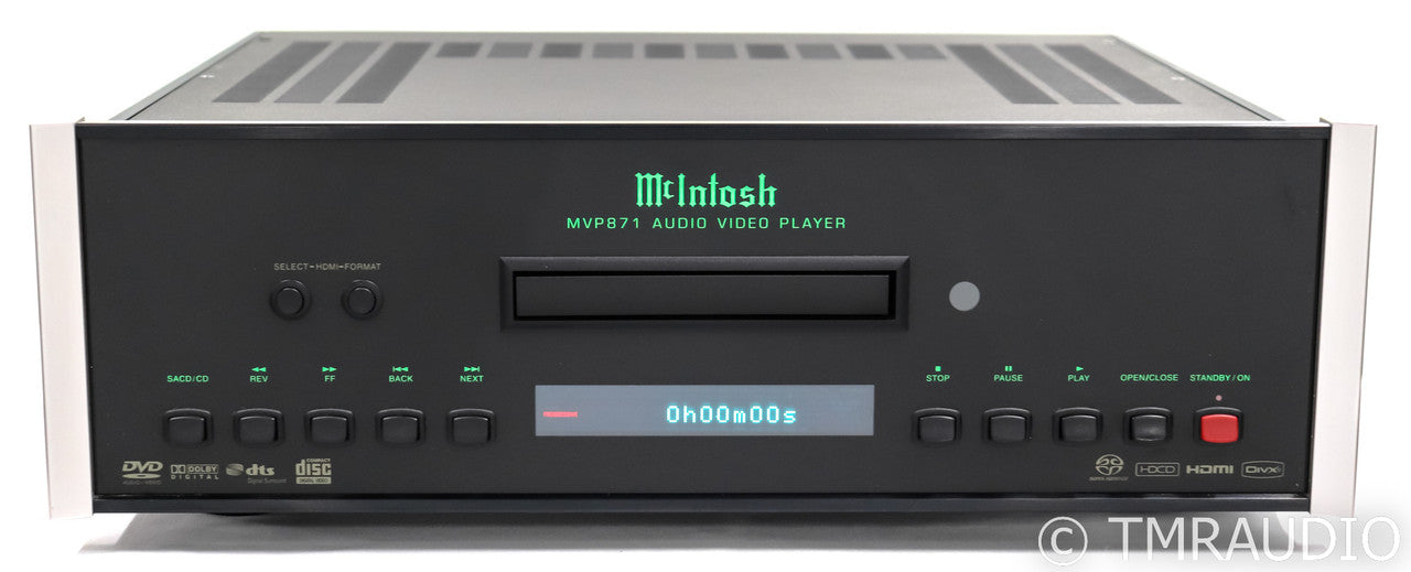 McIntosh MVP871 SACD / CD / DVD Player; MVP-871 (No Remote)