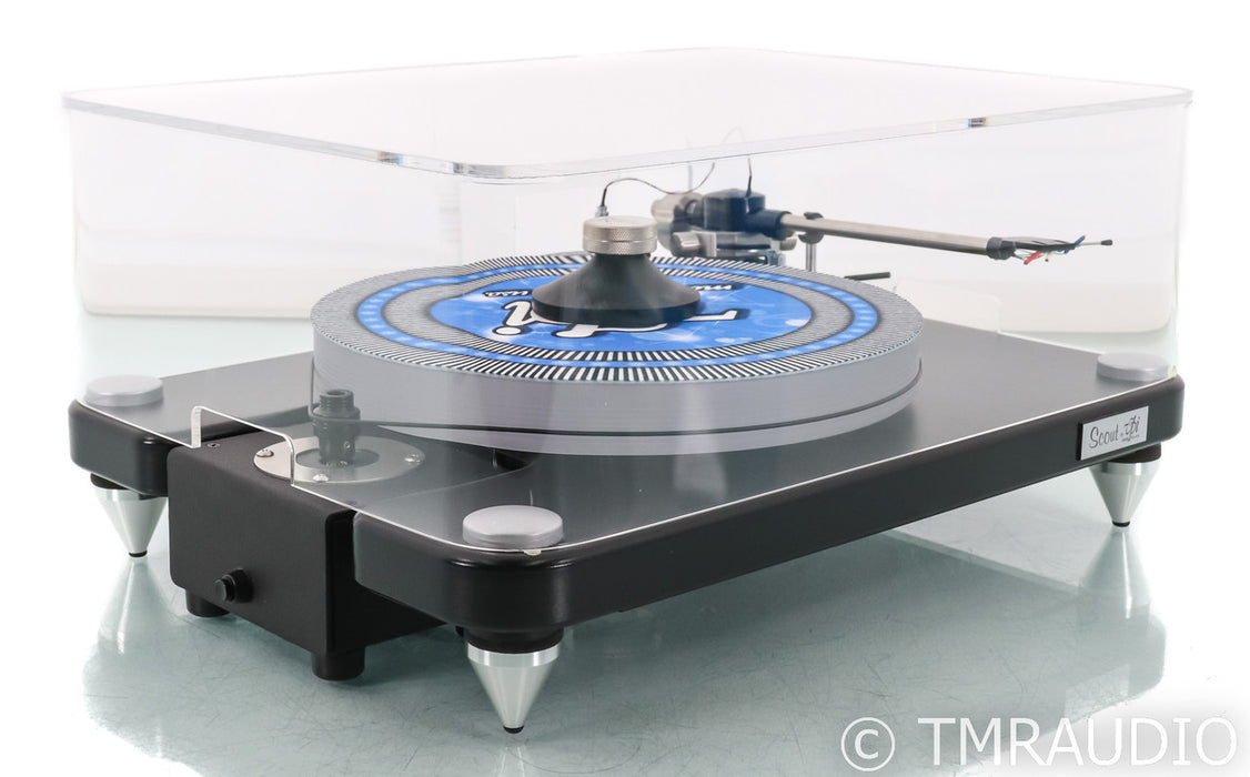 VPI Scout Belt Drive Turntable; JMW Memorial Tonearm; Black (No Cartridge)