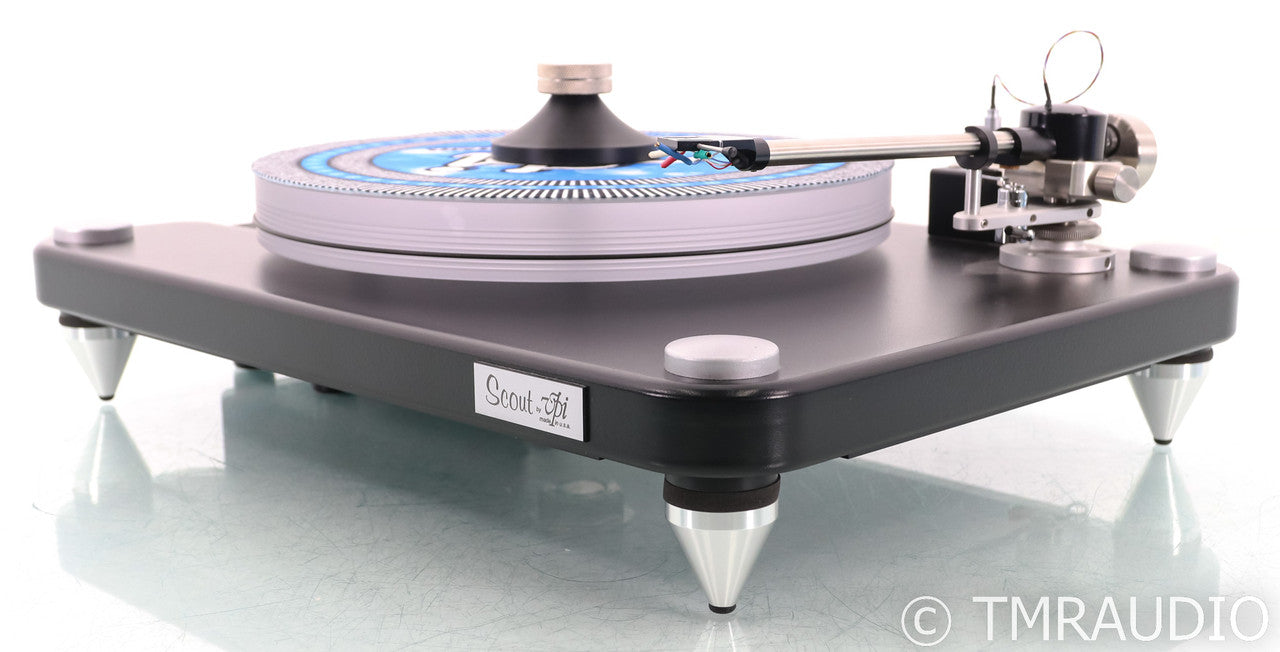 VPI Scout Belt Drive Turntable; JMW Memorial Tonearm; Black (No Cartridge)