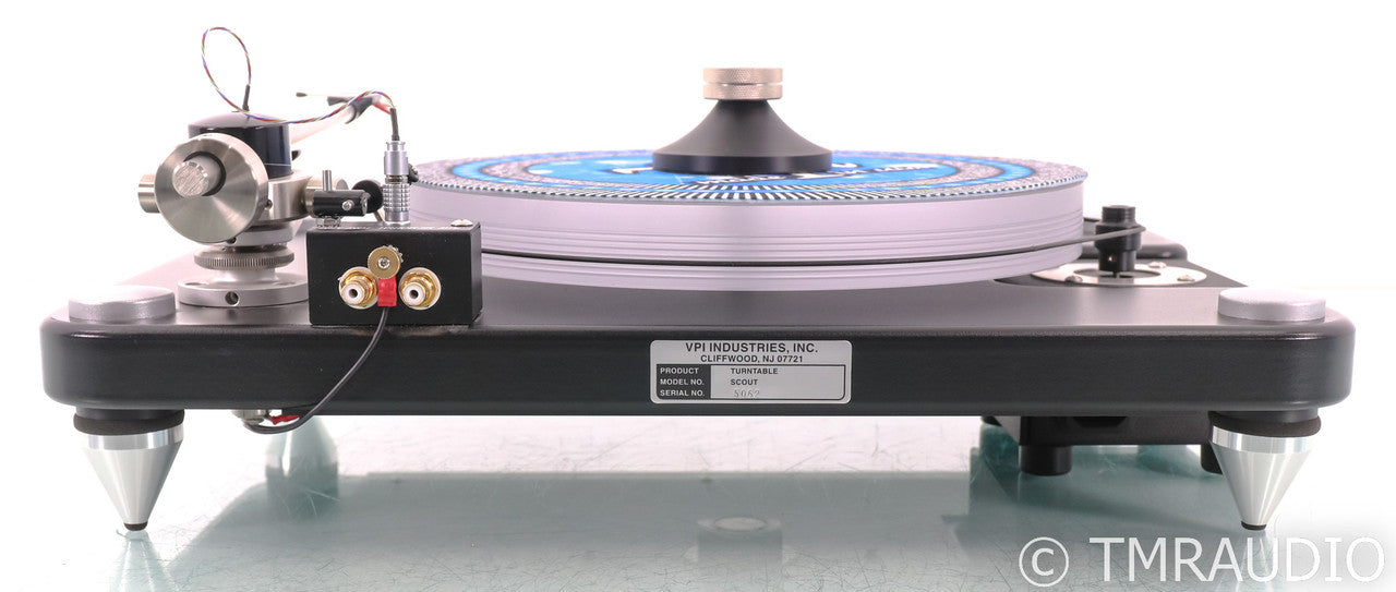 VPI Scout Belt Drive Turntable; JMW Memorial Tonearm; Black (No Cartridge)