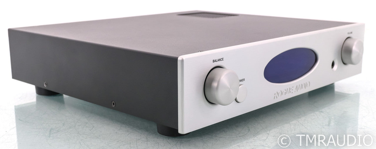 Rogue Audio RP-1 Stereo Tube Hybrid Preamplifier; RP1; Silver; Remote; MM Phono