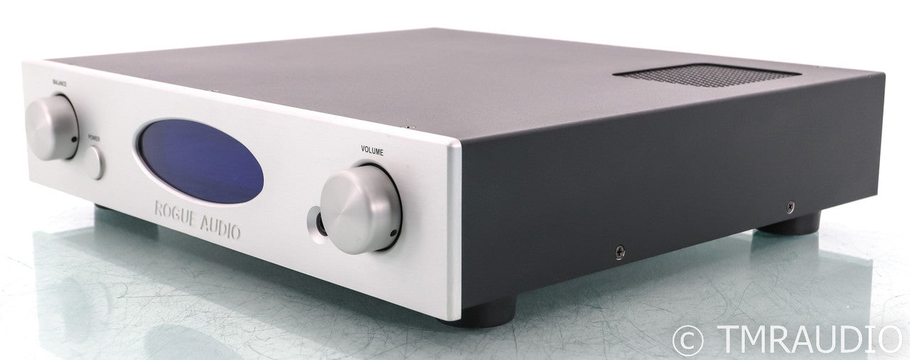 Rogue Audio RP-1 Stereo Tube Hybrid Preamplifier; RP1; Silver; Remote; MM Phono