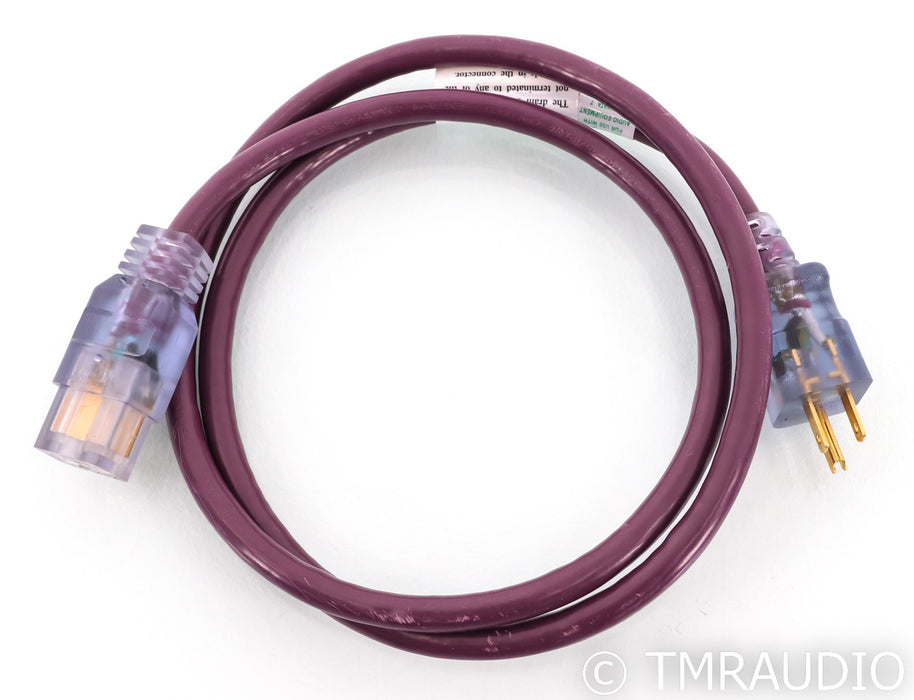 Shunyata Research Diamondback Venom Power Cable; 5ft AC Cord; C19