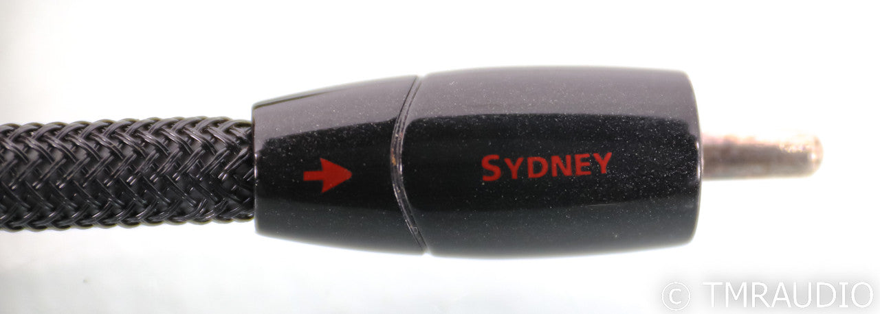 AudioQuest Sydney RCA Cables; 1m Pair Interconnects