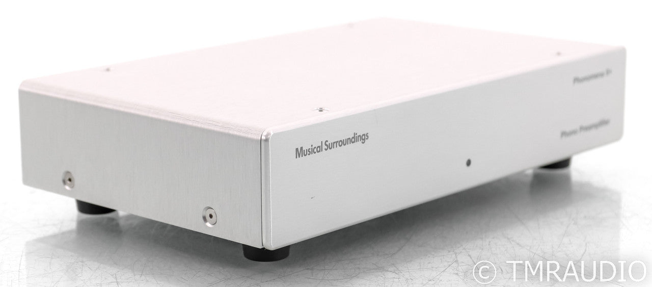Musical Surroundings Phonomena II+ MM / MC Phono Preamplifier; Silver; Phonomena 2+