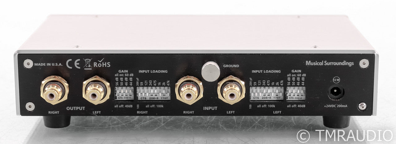 Musical Surroundings Phonomena II+ MM / MC Phono Preamplifier; Silver; Phonomena 2+