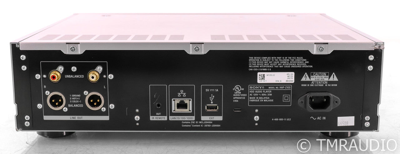 Sony HAP-Z1ES Network Streamer / Server; HAPZ1ES; Remote; 1TB HDD