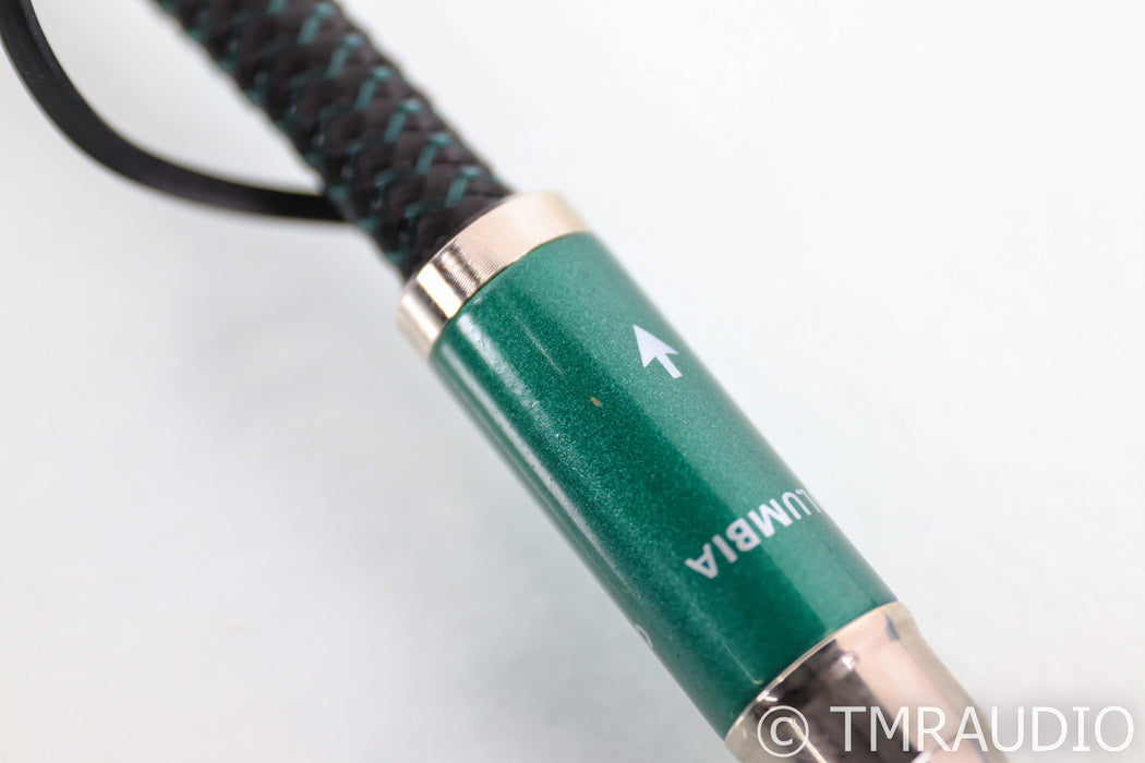 AudioQuest Columbia RCA Cables; 0.5m Pair Interconnects; 72v DBS