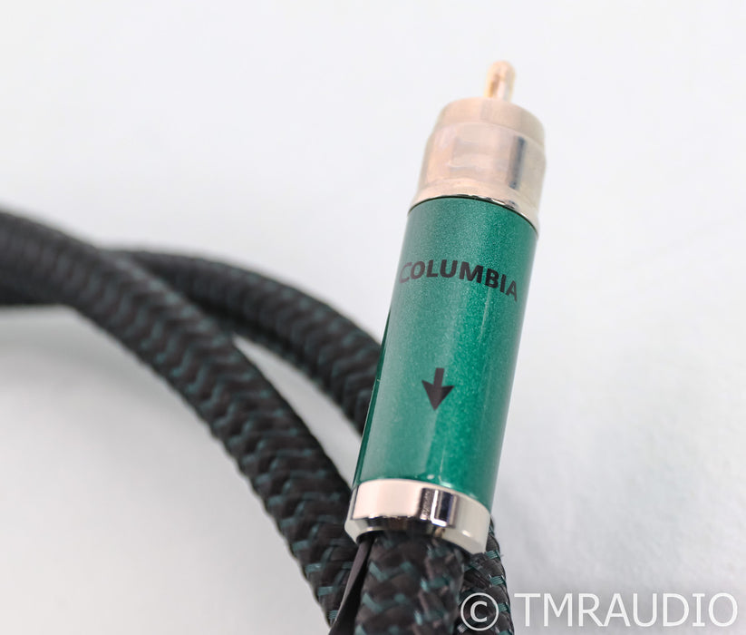 AudioQuest Columbia RCA Cables; 1.5m Pair Interconnects; 72v DBS