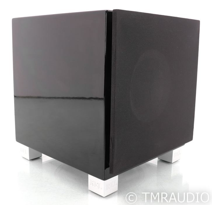 REL T/9i 10" Powered Subwoofer; Piano Black; T9i