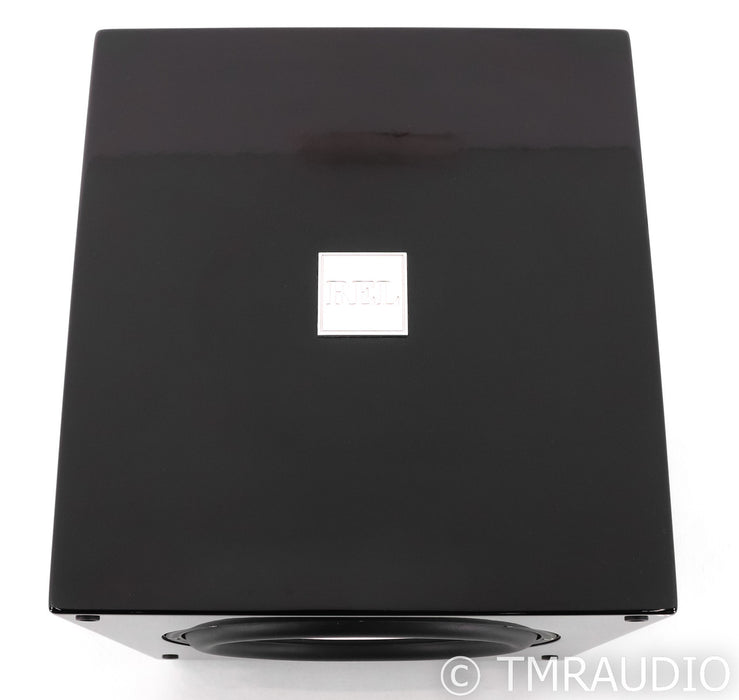 REL T/9i 10" Powered Subwoofer; Piano Black; T9i