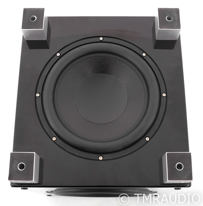 REL T/9i 10" Powered Subwoofer; Piano Black; T9i