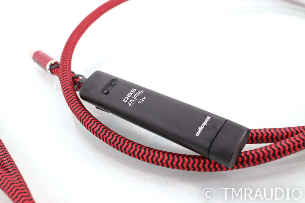 AudioQuest Colorado RCA Cables; 1.5m Pair Interconnects; 72v DBS