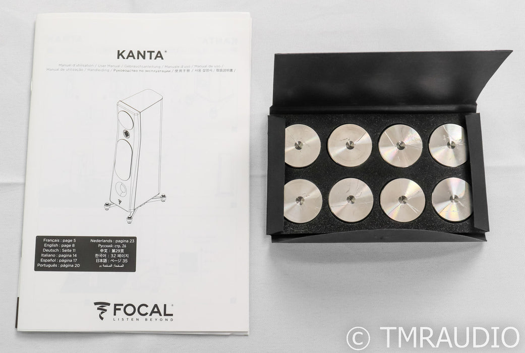 Focal Kanta No. 2 Floorstanding Speakers; Walnut Pair
