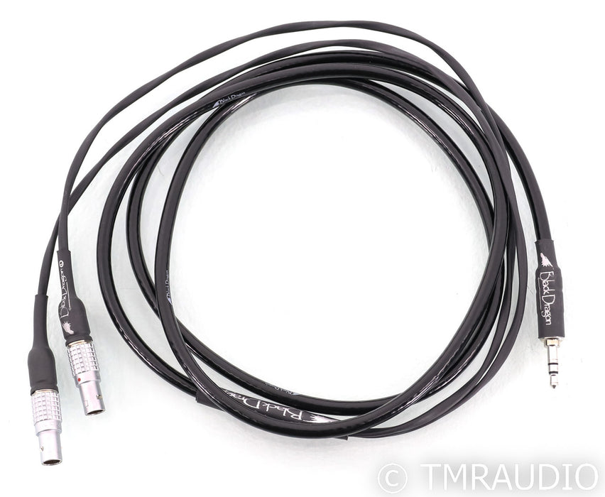 Moon Audio Black Dragon Headphone Cable; 1.5m; 1/8" TRS / 2-pin LEMO (Focal)